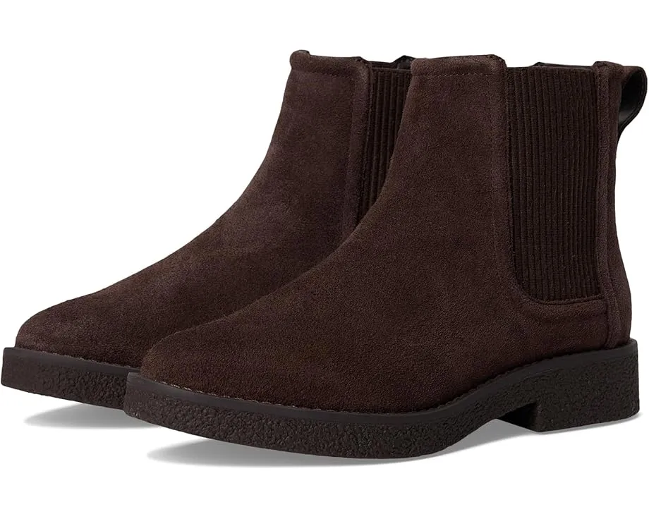 Ботинки Clarks Nella Top из кожи и замши с контурной стелькой