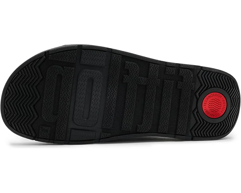 Сланцы FitFlop Gen FF Folded из денима с клиновидным каблуком