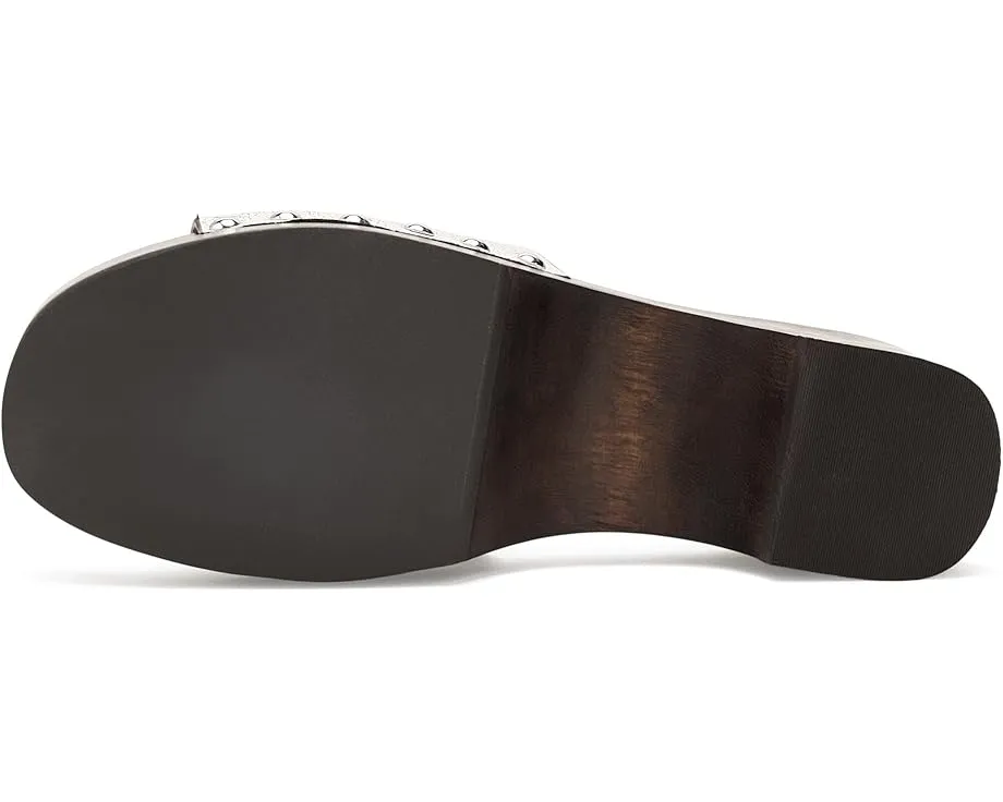 Сабо-сандалии 30mm Sandal Clog от Tory Burch с замшевым верхом