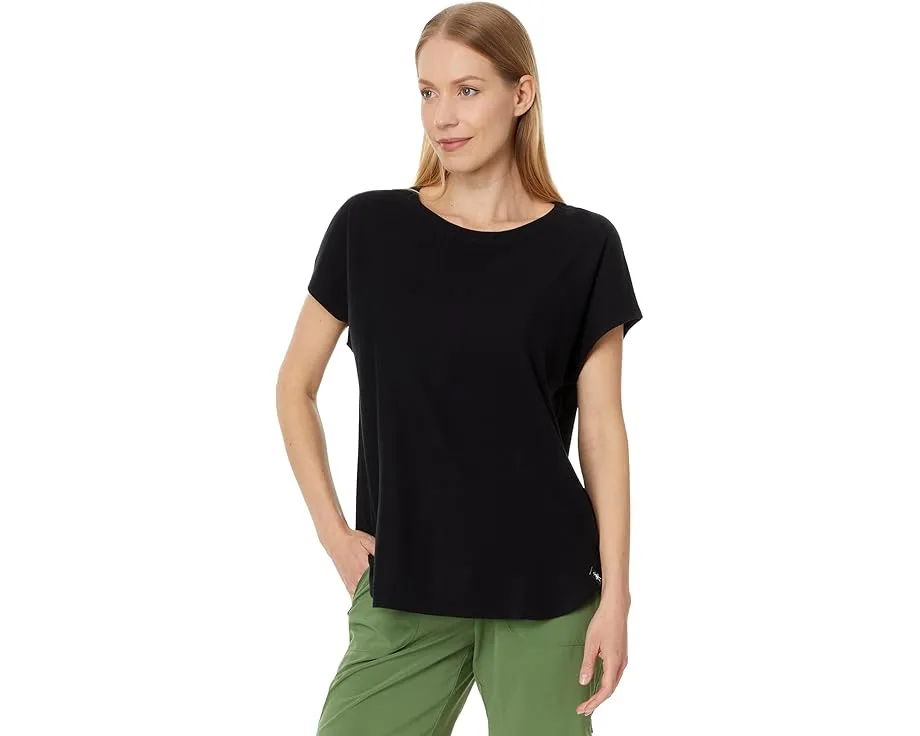Блуза Smartwool Short Sleeve Swing Top с вырезом на спине