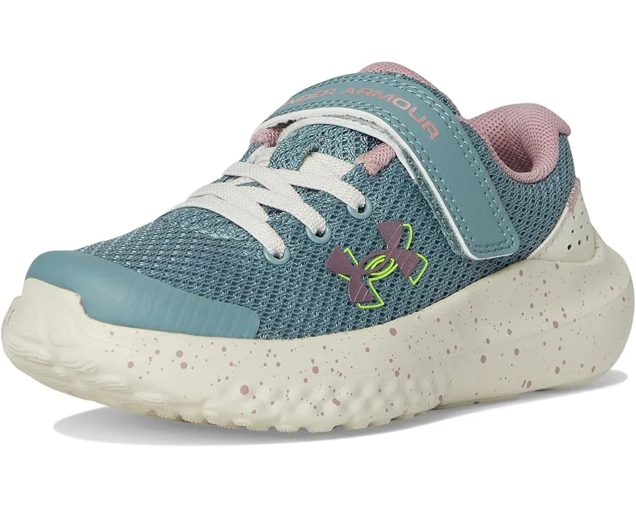 Детские кроссовки Under Armour Surge 4 на липучке для бега и активного отдыха