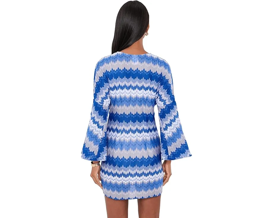 Туника BECCA Santorini с фактурным трикотажем и завязкой спереди