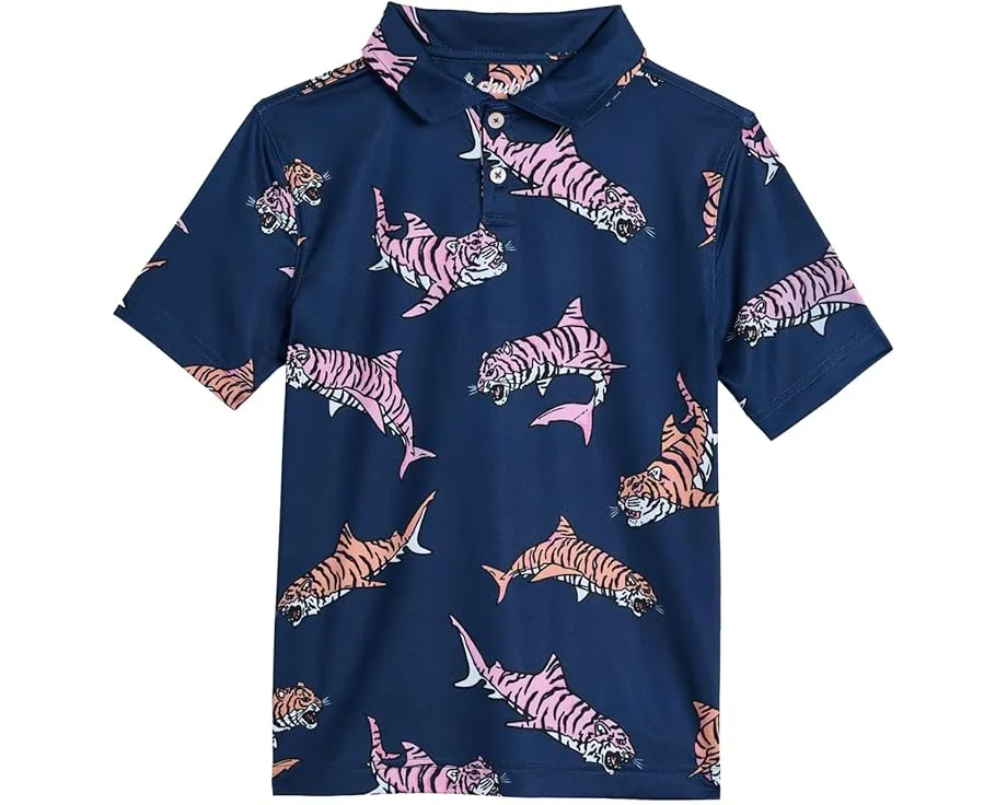 Polo The King Of The Sea Chubbies Kids с принтом тигра