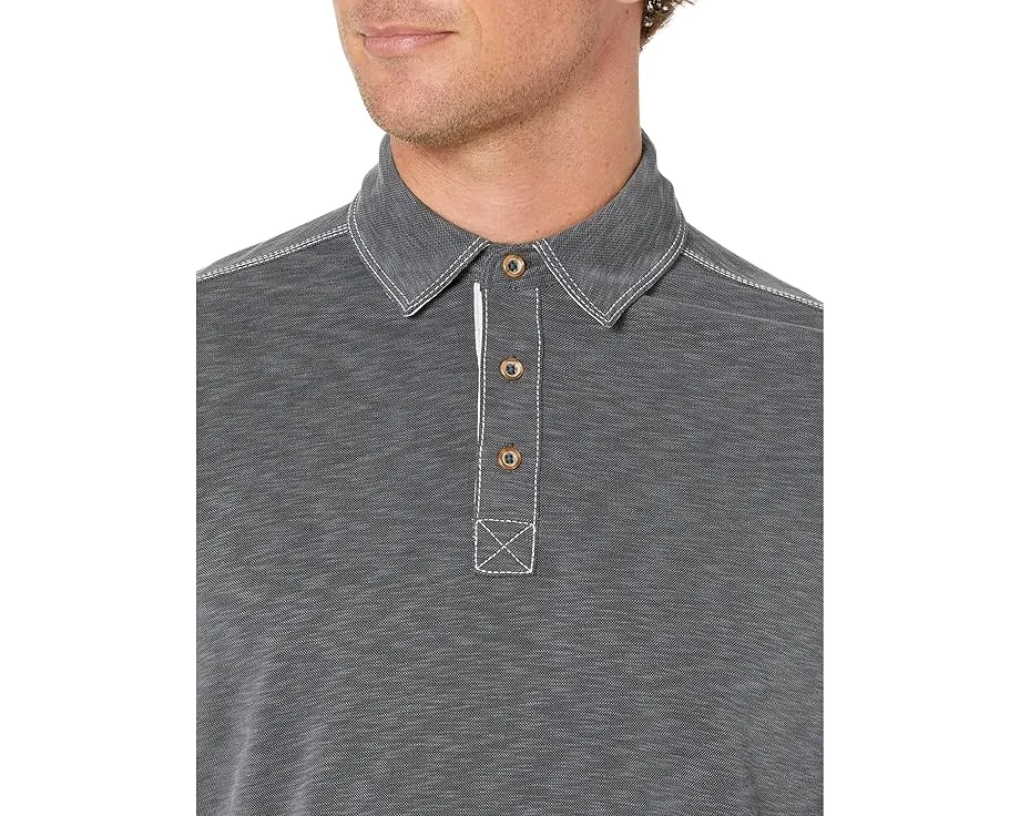 Длинный рукав поло Johnston & Murphy Vintage Slub