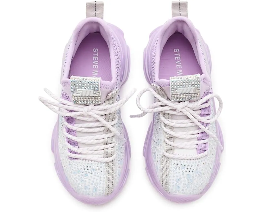 Кроссовки Steve Madden Kids Mac с блестками и текстильным верхом
