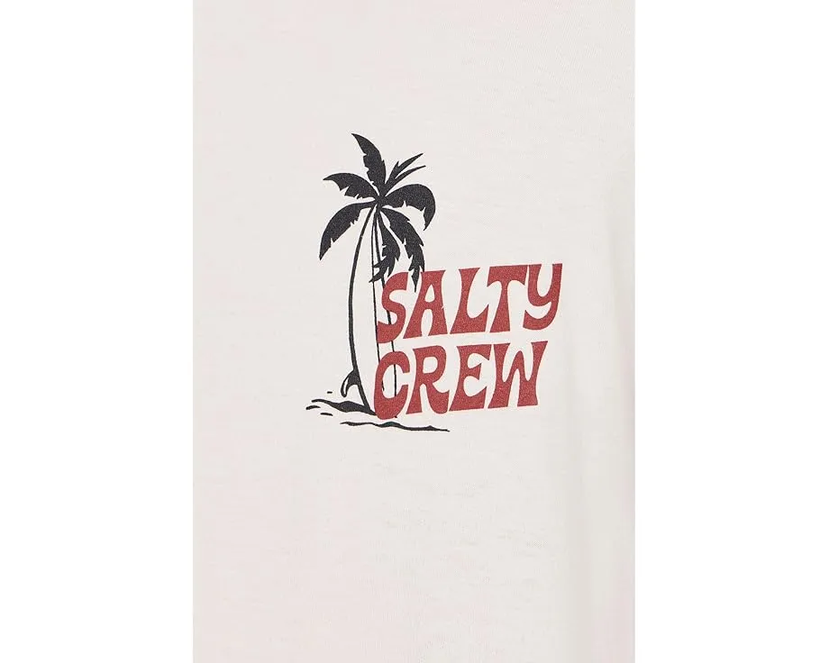 Футболка Salty Crew Lounge с коротким рукавом бежевая