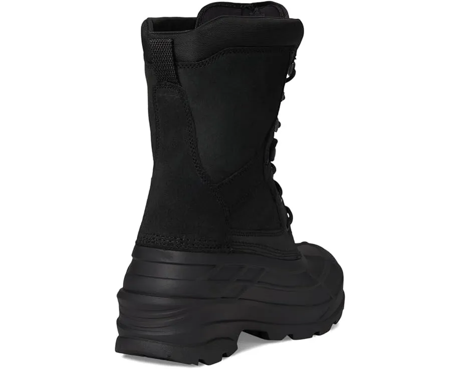 Кожаные ботинки Kamik Nation Plus со шнуровкой и текстильной подкладкой