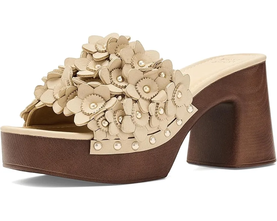 Слайды Wylie Flower от Frye с цветочным декором