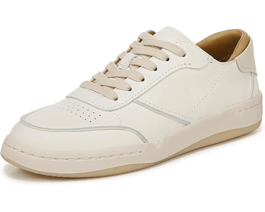 Кожаные кроссовки Westside на шнуровке с перфорацией от Vince