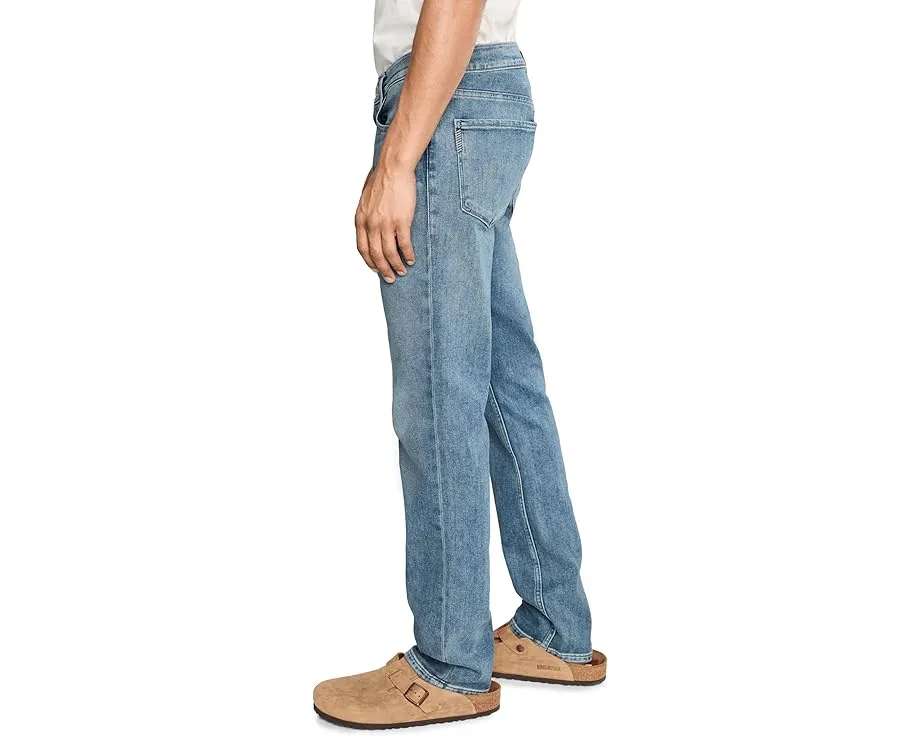 Джинсы Paige Federal Transcend Vintage Slim Straight в среднем оттенке Keppler