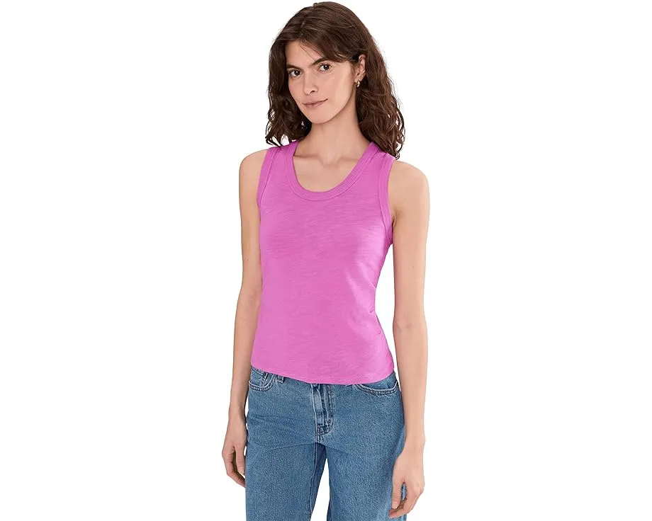 Майка Lilla P с боковой складкой из состаренного слаба