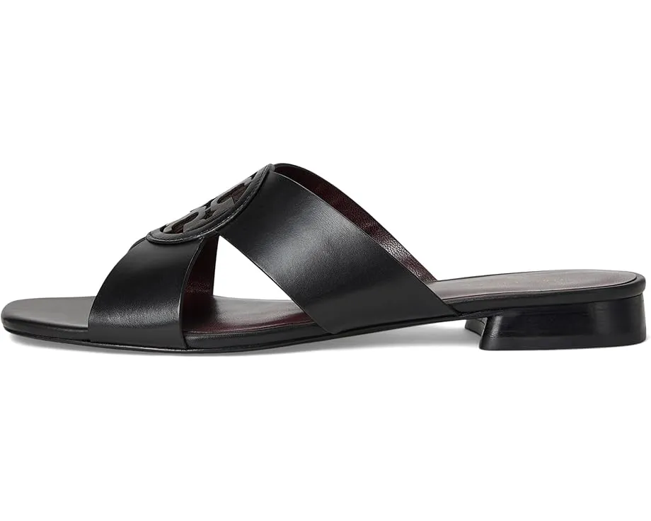 Босоножки Tory Burch Miller Criss Cross с перекрещивающимися ремешками и медальоном