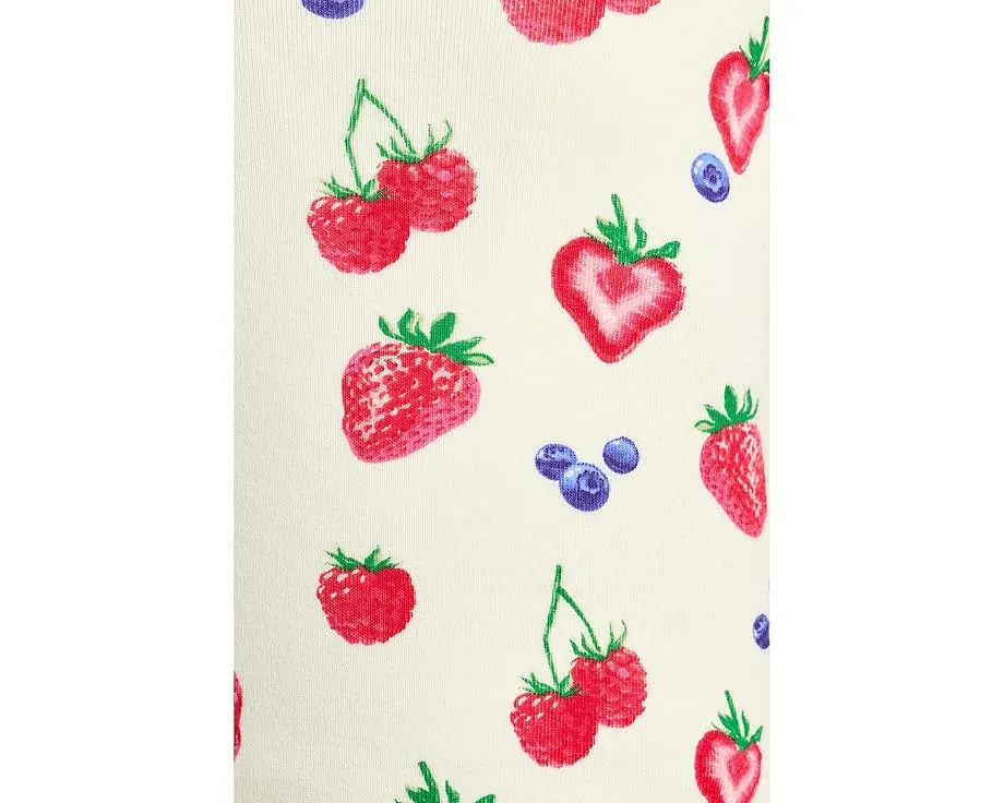 Пижамный комплект Hatley Kids Summer Berries из хлопка с длинным рукавом