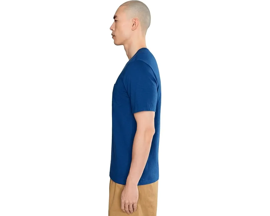 Футболка Faherty Sunwashed Pocket Tee с карманом