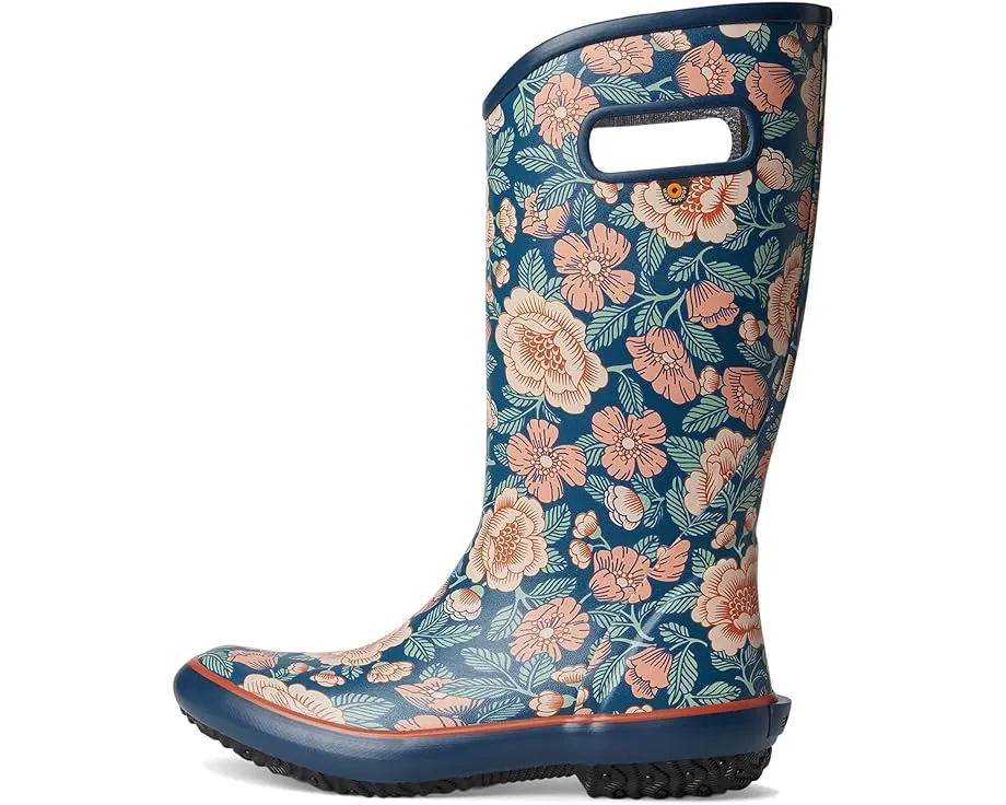 Резиновые сапоги Bogs Rainboot с цветочным принтом и стальной стелькой