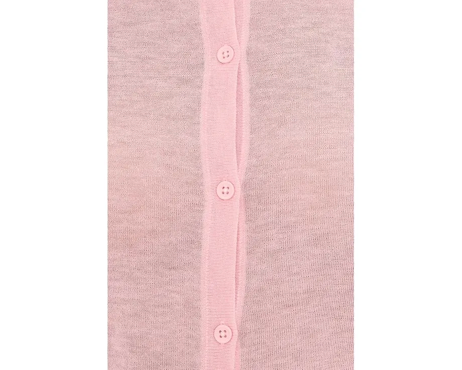 Кардиган Vince Camuto с короткими рукавами из полупрозрачной ткани