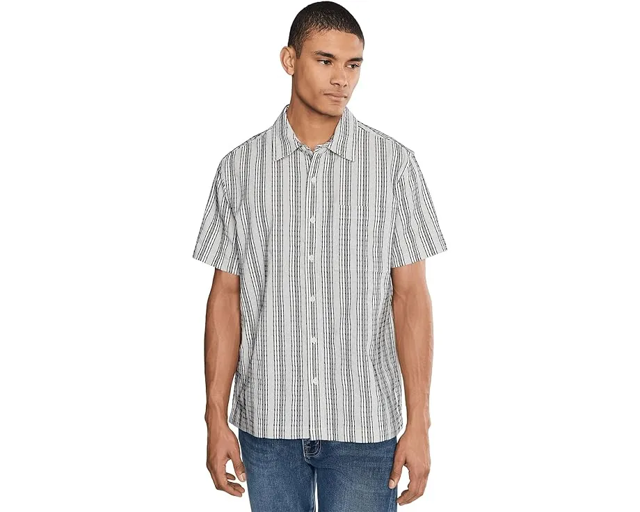 Liverpool Los Angeles рубашка с коротким рукавом в полоску на пуговицах