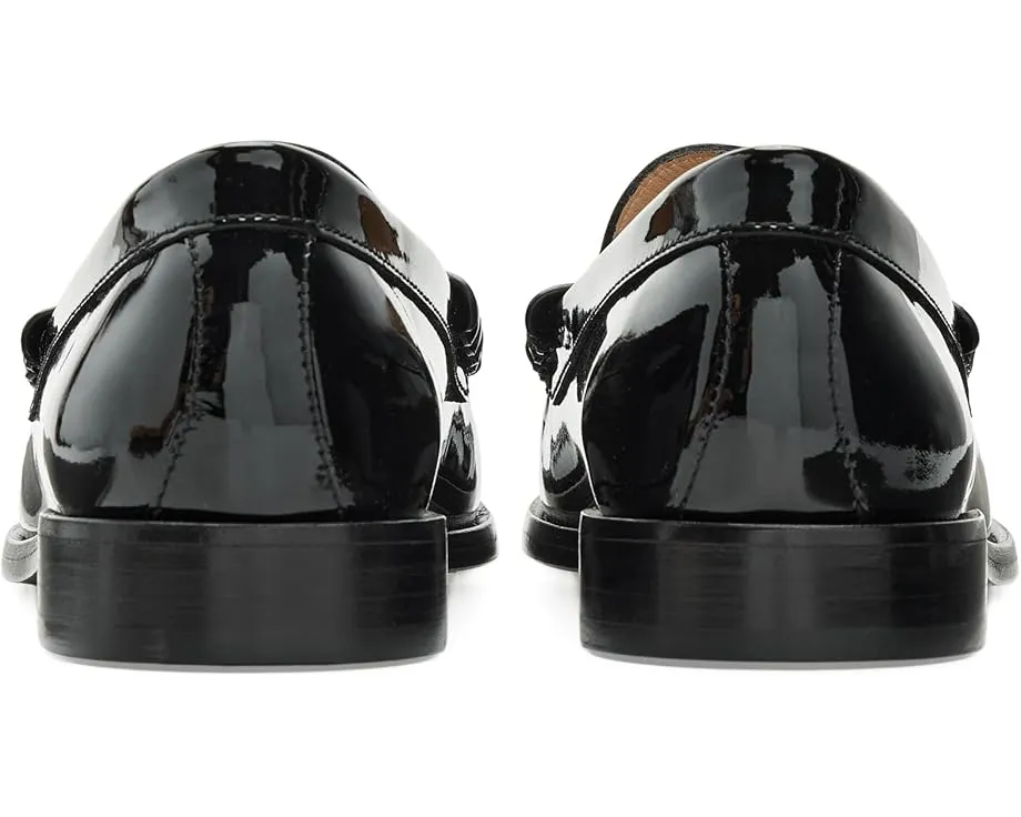 Stuart Weitzman лоферы Lottie из премиальной кожи с круглым носком