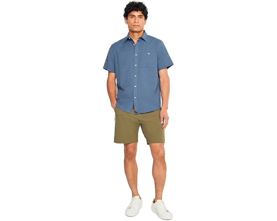 Рубашка UNTUCKit Performance Short Sleeve Forbes Seersucker с отводом влаги
