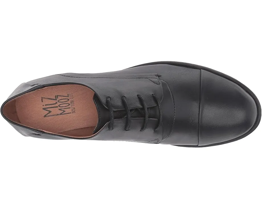 Оксфорды Miz Mooz Letty из гладкой кожи на наборном каблуке