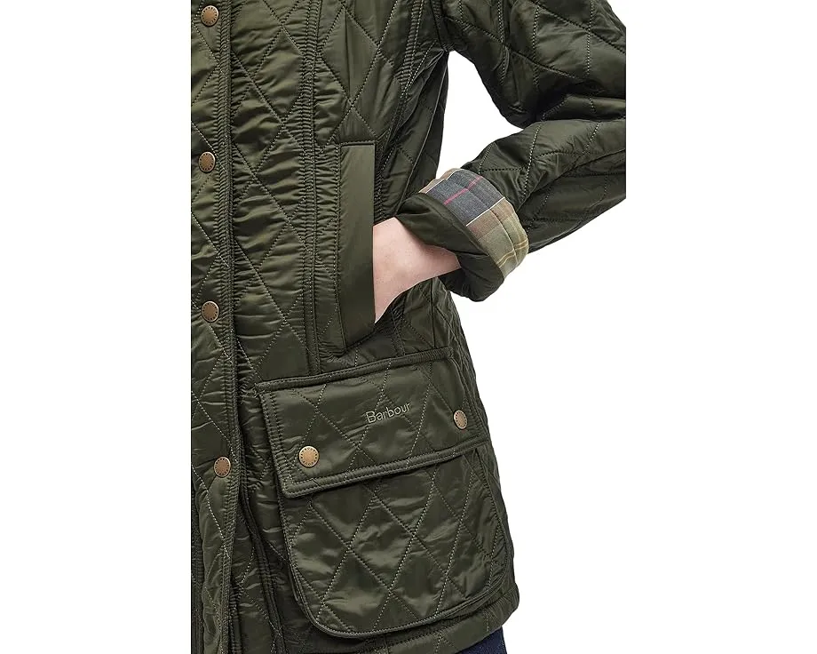 Стеганая куртка Beadnell Polarquilt с воротником и карманами от Barbour