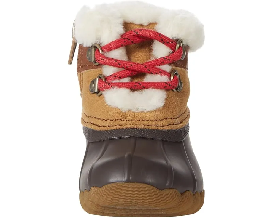 Детские зимние ботинки Sperry Alpine Saltwater с водоотталкивающей пропиткой и искусственным мехом