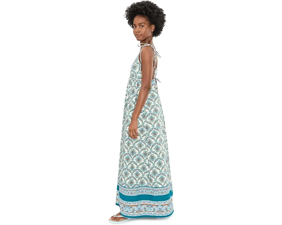 Платье Free People Sorrento Stroll Printed A-силуэта с принтом