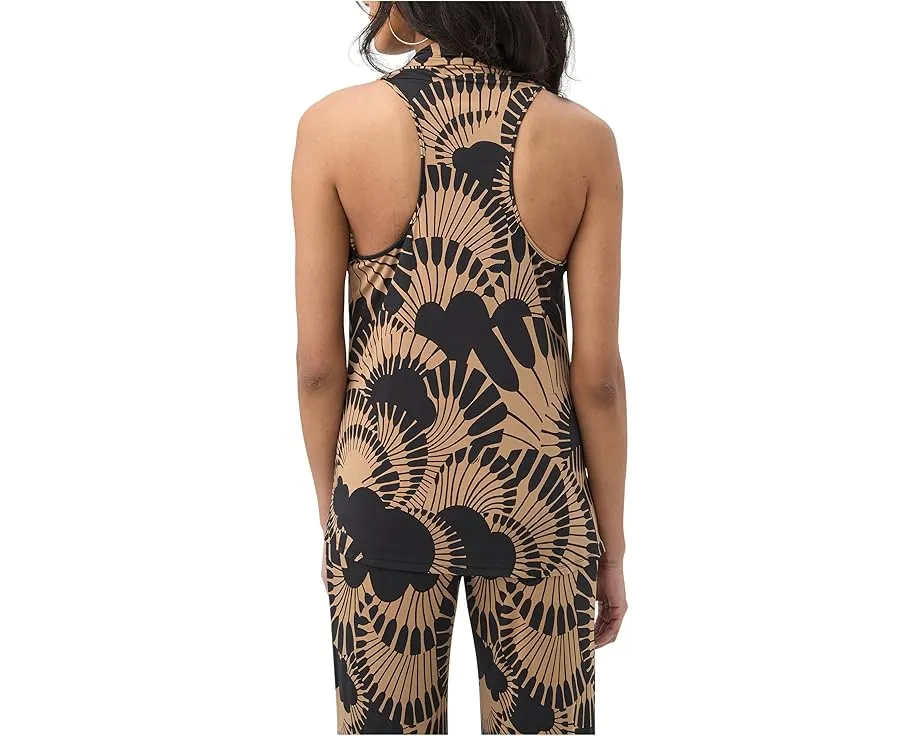 Топ Trina Turk Mosiac с каплевидным вырезом и принтом