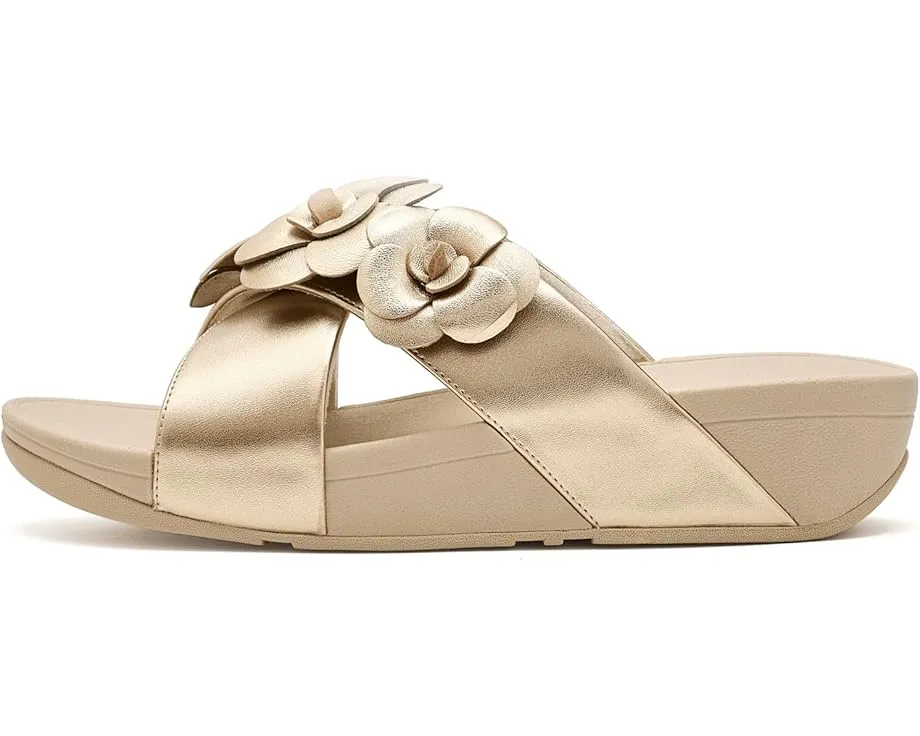 Сланцы FitFlop Lulu Flower Cross с цветочным перекрестным дизайном