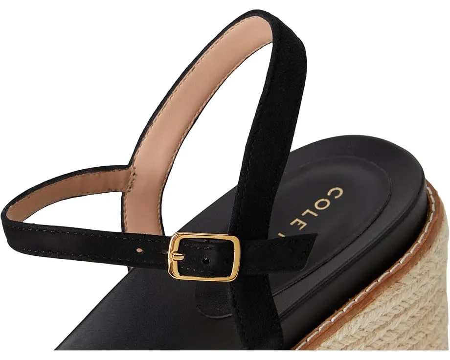 Эспадрильи Cole Haan Cloudfeel Silvee Espadrille Wedges 75mm с перекрестными ремешками