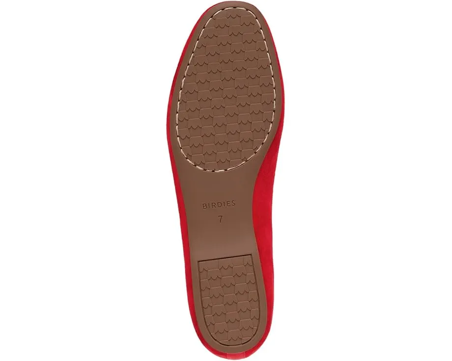 Балетки Birdies Hummingbird из замши с двенадцатью мраморными камнями и технологией Barefoot Ballerina