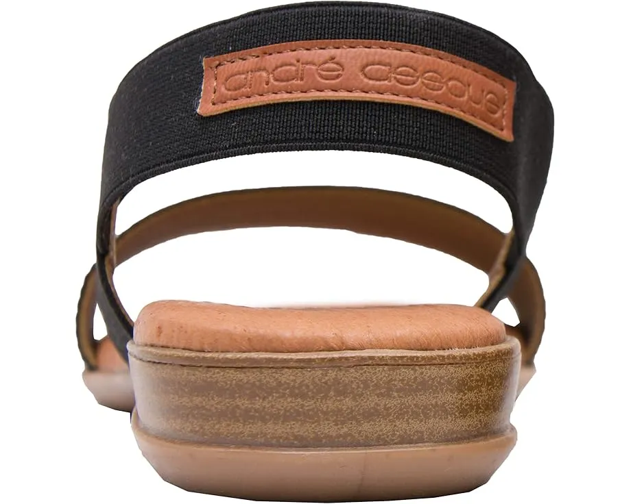 Сандалии Andre Assous Nigella с двумя ремешками и мини-клином