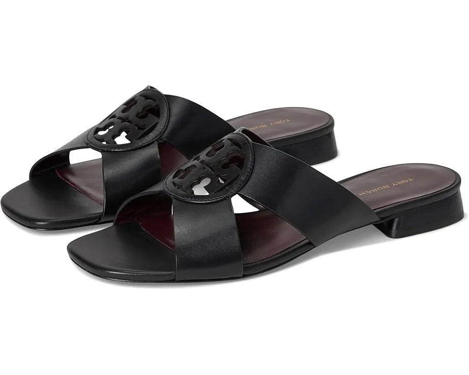 Босоножки Tory Burch Miller Criss Cross с перекрещивающимися ремешками и медальоном