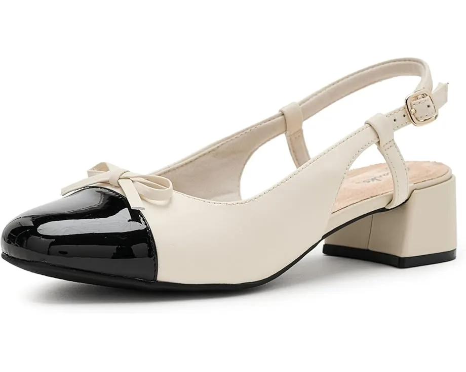 Туфли Iridessa Sling от Clarks с квадратным носком и ремешком на щиколотке