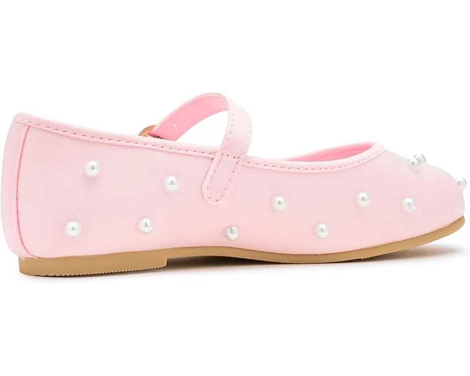 Janie and Jack балетки Pearl Flat с отделкой под жемчуг для девочек