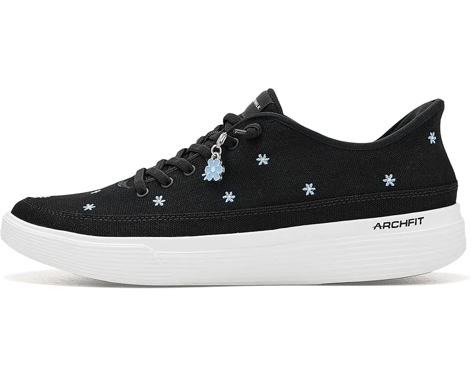 SKECHERS Performance Go Walk Commuter Dolores с вышивкой ромашек и поддержкой свода стопы