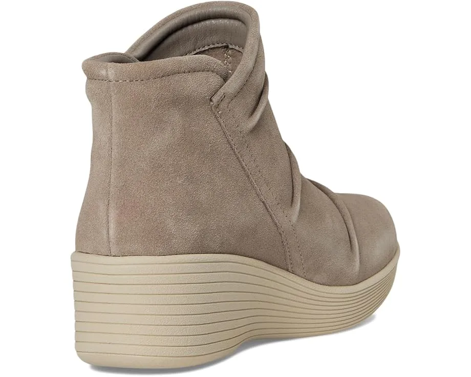 Ботинки SKECHERS Parallel Lite на клиновидном каблуке с кожаным верхом и стелькой Memory Foam