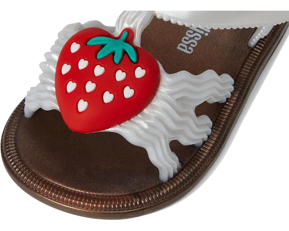 Детские сандалии Mini Melissa Hip с регулируемой застежкой и фруктовым ароматом