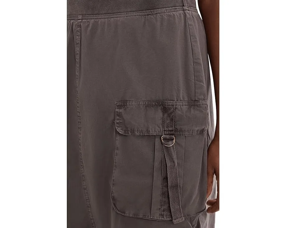 Юбка миди Bindi с асимметричным кроем и карманом карго от XCVI