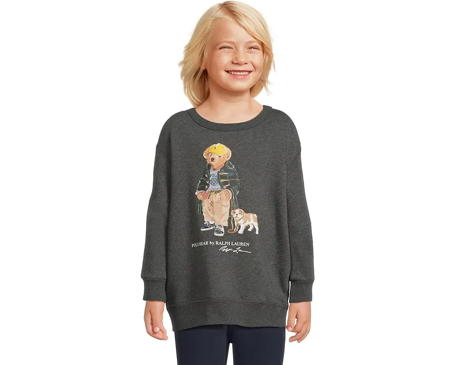 Толстовка Polo Ralph Lauren Kids из флиса с медвежонком для малышей и детей
