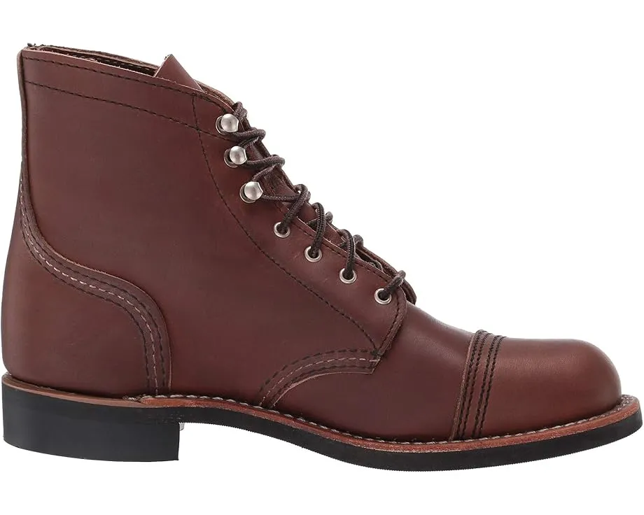 Кожаные ботинки Iron Ranger от Red Wing Heritage с подошвой Vibram и конструкцией Goodyear