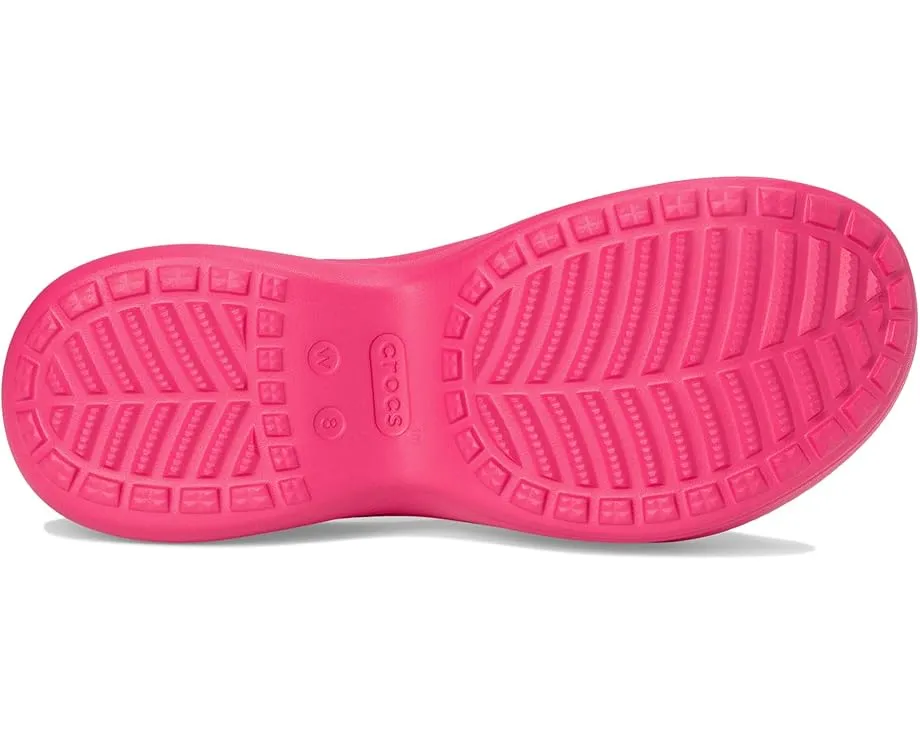 Сандалии Crocs Slide с платформой и смелым дизайном