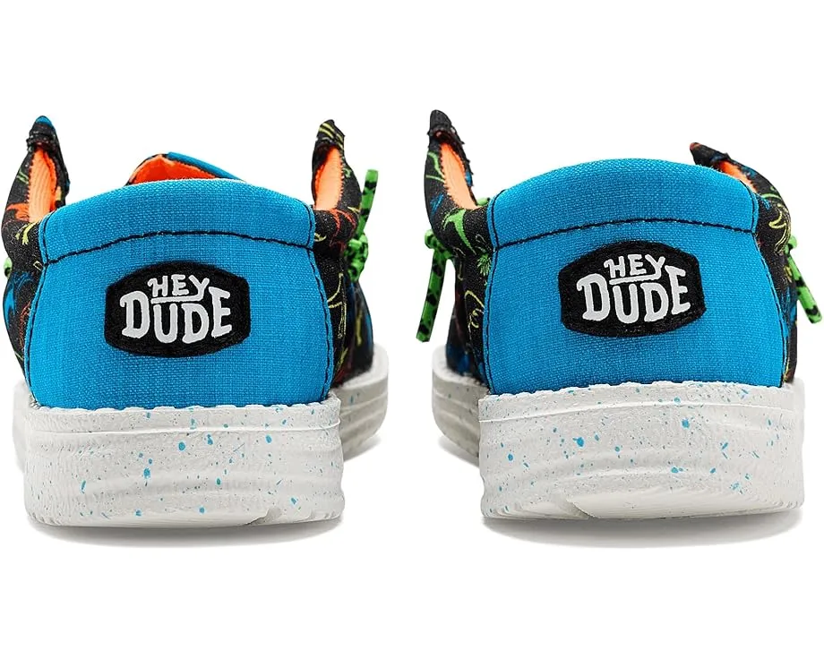 Детские кроссовки Hey Dude Kids Wally Print с гибкой подошвой