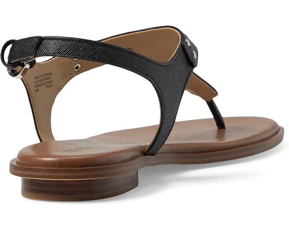 Сандалии MICHAEL Michael Kors MK Plate Thong с регулируемой пряжкой