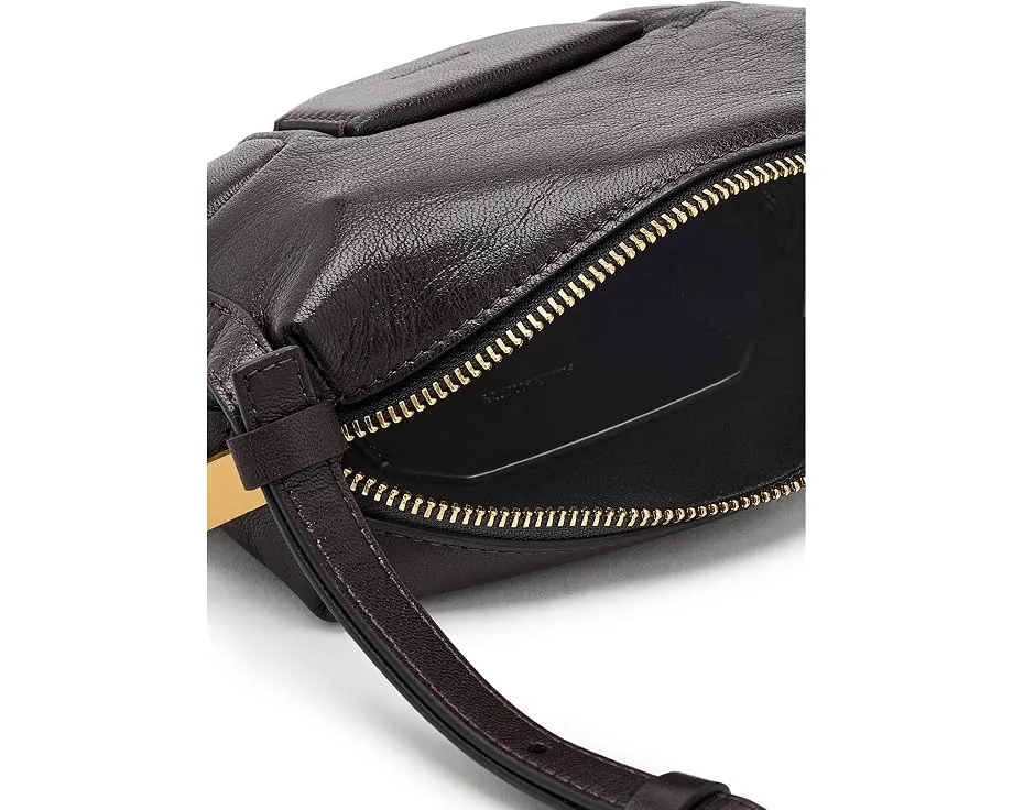 Мини сумка AllSaints Ares Micro Xbody из кожи ягненка