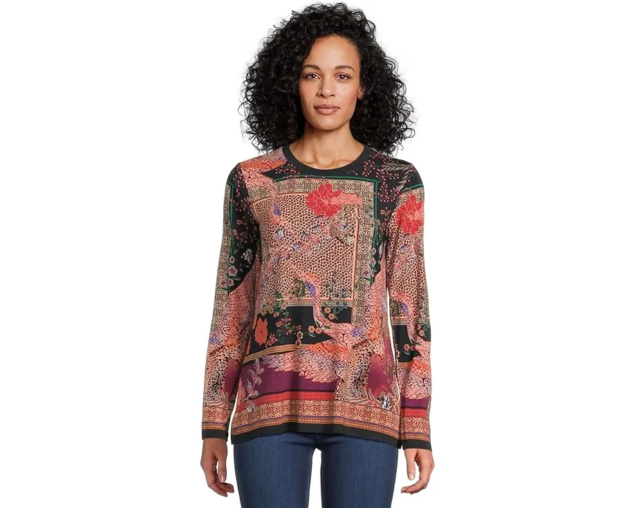 Длинная футболка с круглым вырезом The Janie Favorite Johnny Was