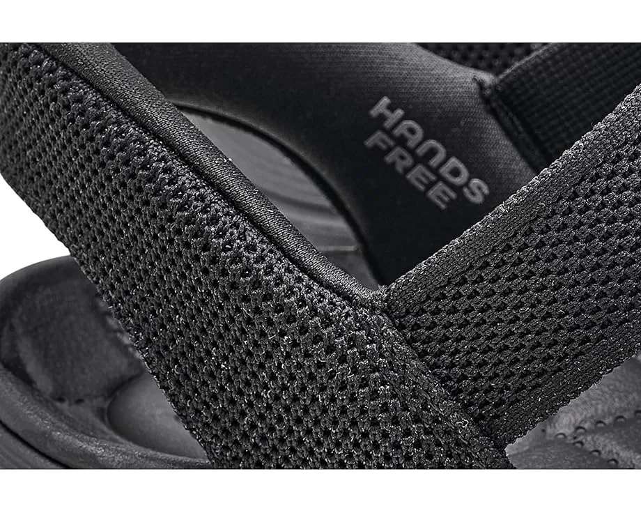 Сандалии SKECHERS Hands Free Slip-ins GO Walk Arch Fit 2.0 с блестящей пряжей