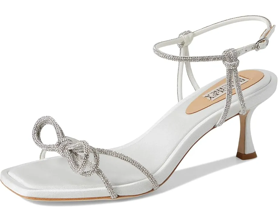 Босоножки Badgley Mischka Dandelion с квадратным носком и стразами