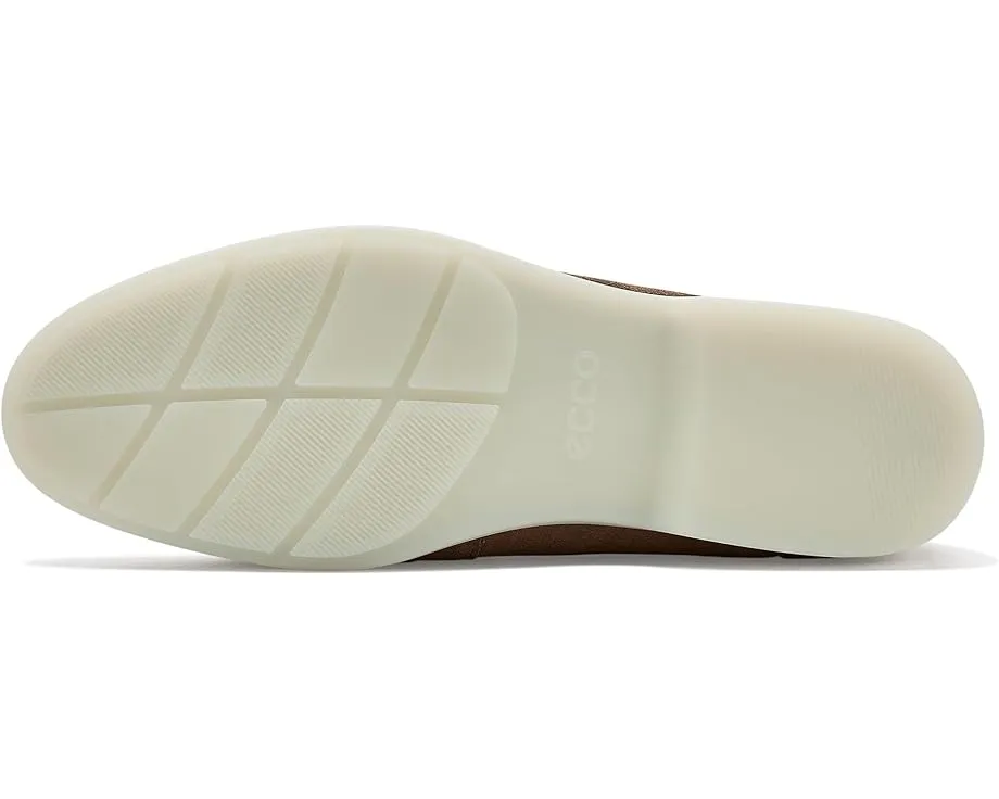 ECCO Verona мокасины-слипоны из замши с технологией Fluidform