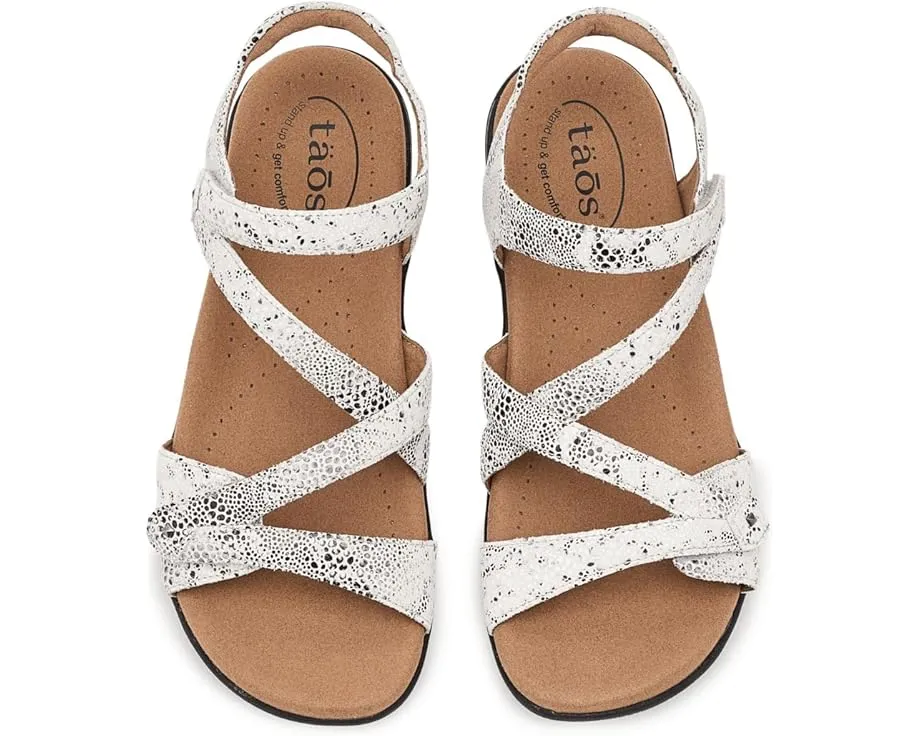 Сандалии Taos Footwear Big Time с поддержкой свода стопы и липучкой